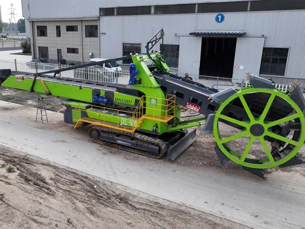 JXLDQ-500 Track Mobile Bucket Wheel Stacker & Reclaimer